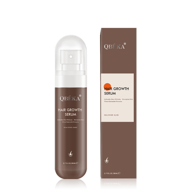 Serum organique de croissance des cheveux Utilisation externe Traitement de repousse des cheveux Spray anti-chute de cheveux 80 ml