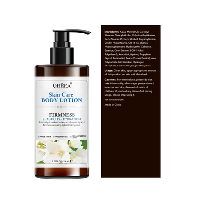 Package de lotion pour le corps pour soins de la peau intensifs