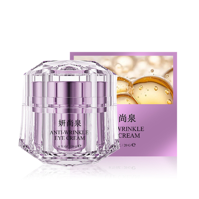 Crème pour les yeux anti-âge élastique anti-rides éliminer les pattes de corbeau cercles noirs 20g