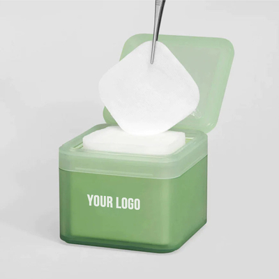 Logo personnalisé Pad tonique quotidien du visage pour femme 7 types de tampons faciaux en coton carré