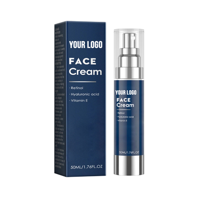 Crème pour le visage anti-rides pour hommes naturelle organique réduisant les rides et les rides