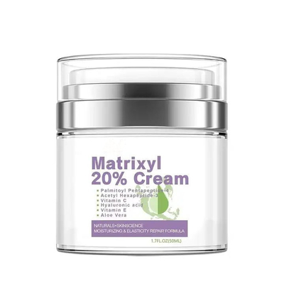 300 étiquette privée Pure Organic 20% Matrixyl 3000 crème peptidique pour la réparation de l'élasticité