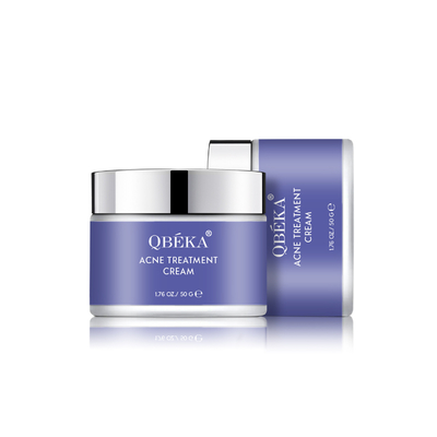 Ensemble de soins de la peau de la médecine chinoise pour adultes Crème contre l' acné Qbeka tache noire et vitamine C