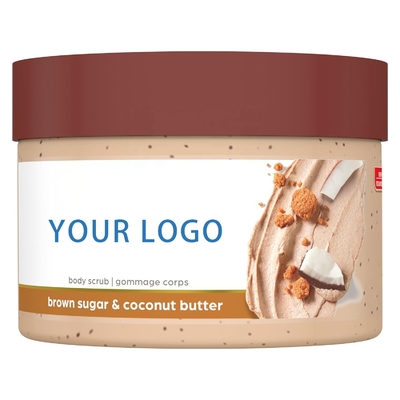 Exfoliation de la peau soyeuse et de l'exfoliation du corps Nutrition avec des matières organiques écologiques