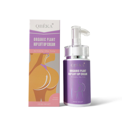 Extrait végétal pour améliorer les fesses Crème de massage de raffermissement personnalisé Acceptable OEM/ODM