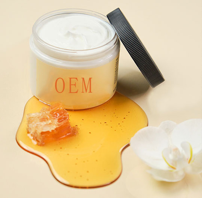 100 g de crème de massage pour les fesses en forme de pêche avec des extraits de plantes biologiques sans cruauté