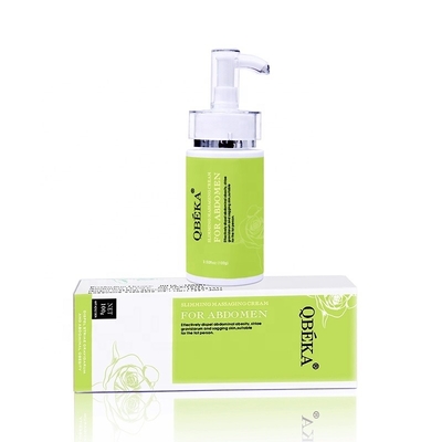 Péptides de marque privée en plastique pour maigrir le ventre 3 jours Ginger Flat Fat Belly Burner Crème de massage