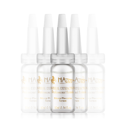 Serum de placenta de mouton hydratant et éclairant 100% pur naturel pour tous les types de peau