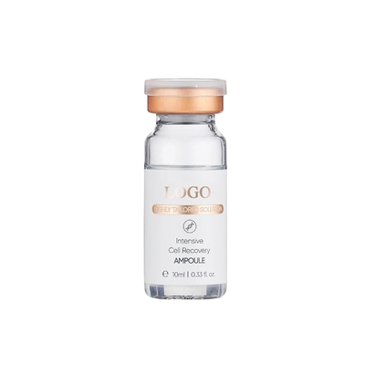 Ampoules de sérum pour soins de la peau anti-âge Formule avec vitamine C et acide hyaluronique