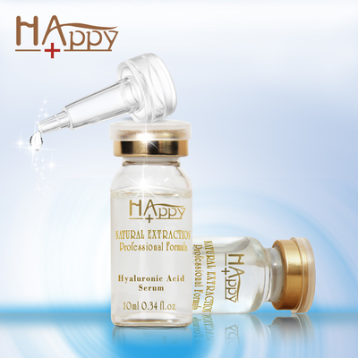 Serum d'acide hyaluronique non gras à base de vitamine C pour la revitalisation des yeux