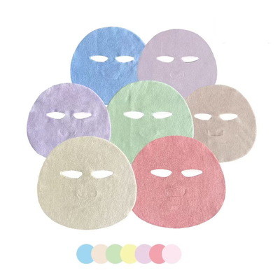 Masque facial en acide hyaluronique multicolore pour hydrater et éclairer la peau unisexe