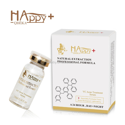 Éliminez les cicatrices d' acné avec QBEKA Happy Cosmetics Levorotatory VC Original Liquid Bio Serum