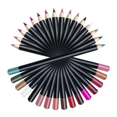 Eyeliner chimique multifonctionnel, liner pour les lèvres et crayon pour sourcils aux couleurs variées