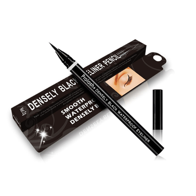 Obtenez un look spectaculaire sans effort avec un stylo liquide imperméable à l'eau noir dense
