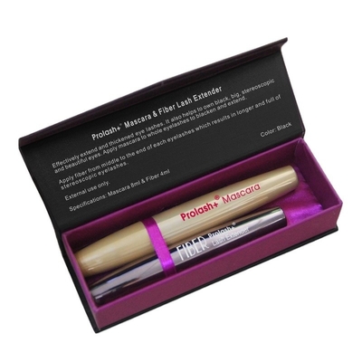 Prolash Mascara Fibre Lash Extender Semi-permanent étanche à l'eau Kit de prolongation de cils noirs