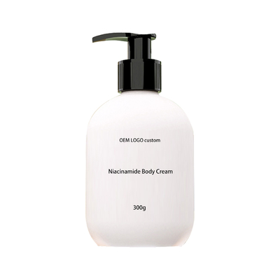 QBEKA Crème corporelle pour le soin de la peau Crème corporelle niacinamide 300 ml Crème pour l'éclaircissement de la peau