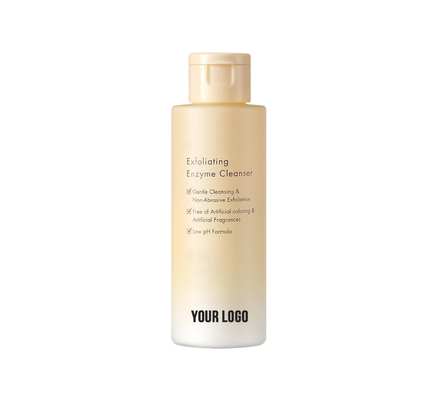 Prise en charge de l' enzyme de lavage du visage en poudre de papaye mâle en poudre de nettoyage