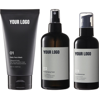 Produits de soins de la peau pour hommes biologiques OEM infusés avec une formule naturelle et sans cruauté