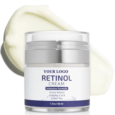 Crème de nuit au rétinol enrichie en vitamine A et peptide