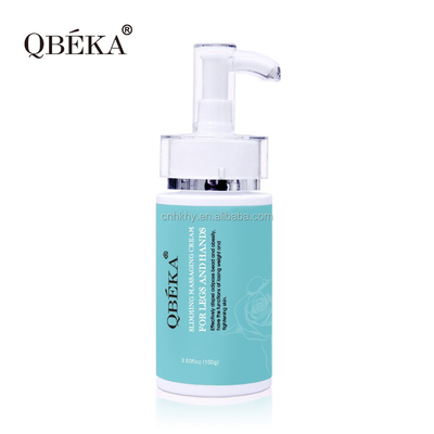 Massage pour perdre du poids QBEKA Crème chaude à l'huile de jojoba pour les jambes et les mains