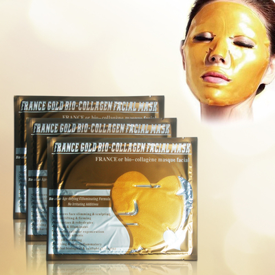 Obtenez une peau jeune avec 24K Gold Collagen Crystal Beauty Sheet Prévenir et affiner le vieillissement