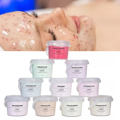 Poudre hydratante de nettoyage en profondeur 200g pour le visage dans le salon de beauté Spa