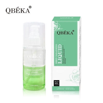 Nettoyage de l'eau de démaquillage 80ml Pas d'irritation Nettoyage en profondeur par une équipe professionnelle de QC