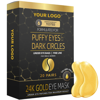Masque hydratant pour les yeux pour réduire les rides et les rides