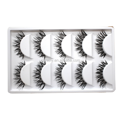 Faux type de cils autres faux cils extensions ensembles A20 pur fait à la main noir naturel