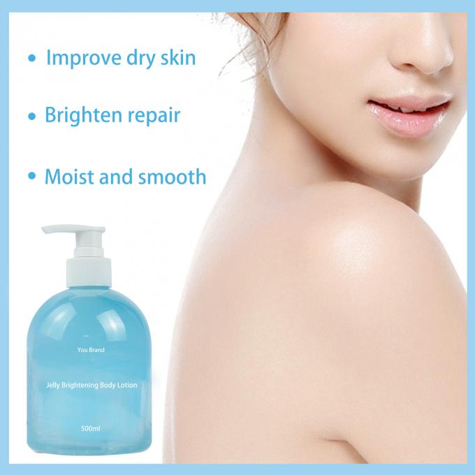Crème pour le corps personnalisable pour les soins de la peau gelée pour l'éclaircissement du corps Crème pour soulager la sécheresse 0