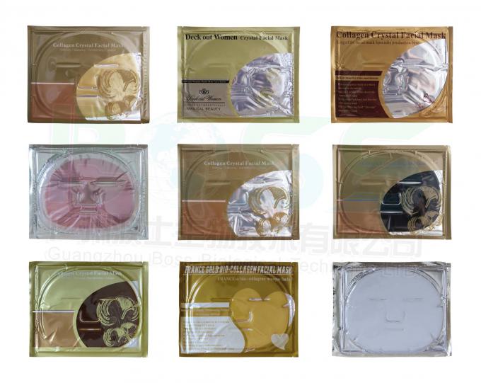 Soins de la peau beauté Bio Collagène 24K Or Masque facial Réparation Blanchiment Hydratant Pour le visage 4