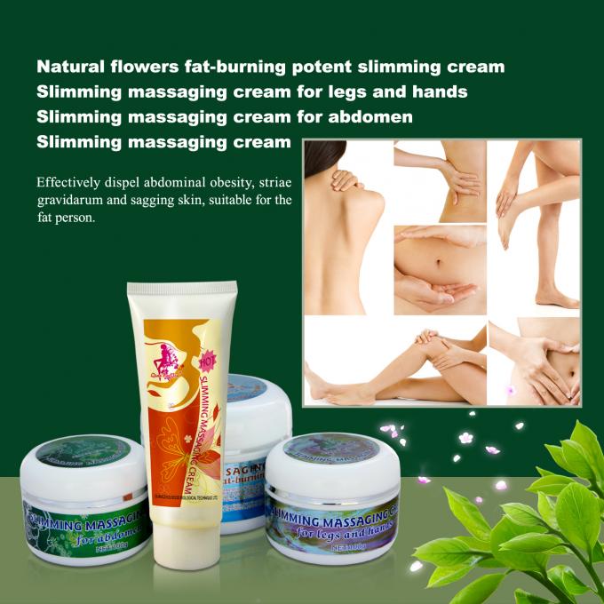 Gros Fleurs naturelles Brûlure de graisse Corps puissant Crème minceur Crème de massage du corps Perte de poids 0