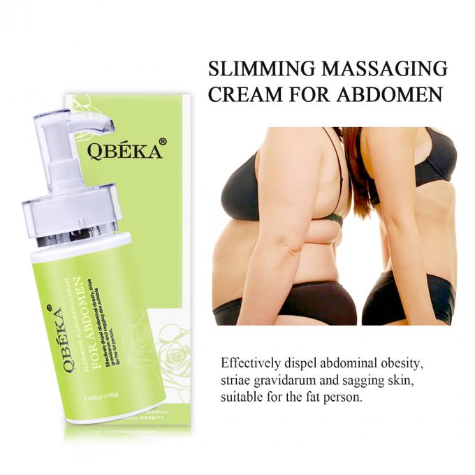 QBEKA Crème de massage pour la combustion des graisses Crème de massage pour l'abdomen pour les femmes et les hommes 0