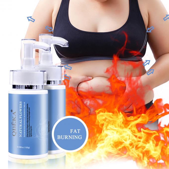 Gros de Perte de poids Fleurs naturelles Fat-burning Puissant minceur Crème de massage Réduire la pigmentation 0