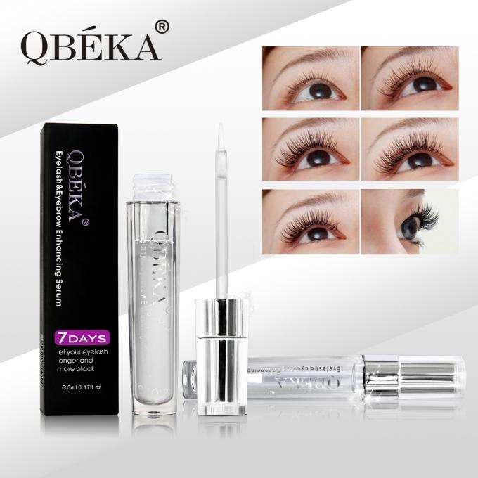 Les soins les plus efficaces pour les sourcils et les cils Huile végétale organique à base de plantes sérum de cils 5 ml volume 0