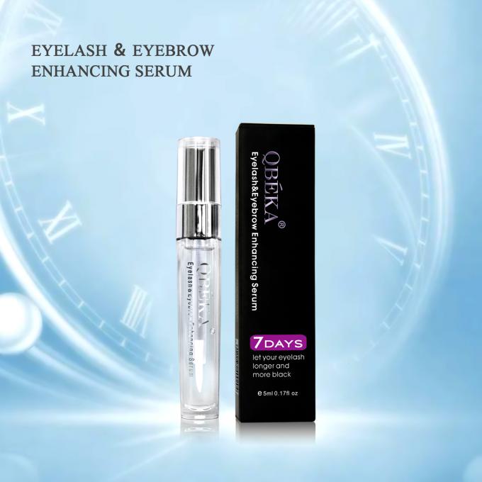 Les soins les plus efficaces pour les sourcils et les cils Huile végétale organique à base de plantes sérum de cils 5 ml volume 5