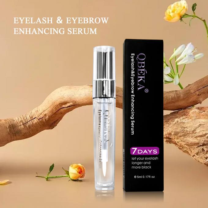 Les soins les plus efficaces pour les sourcils et les cils Huile végétale organique à base de plantes sérum de cils 5 ml volume 4