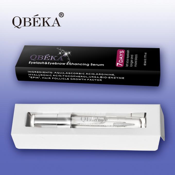 Les soins les plus efficaces pour les sourcils et les cils Huile végétale organique à base de plantes sérum de cils 5 ml volume 8