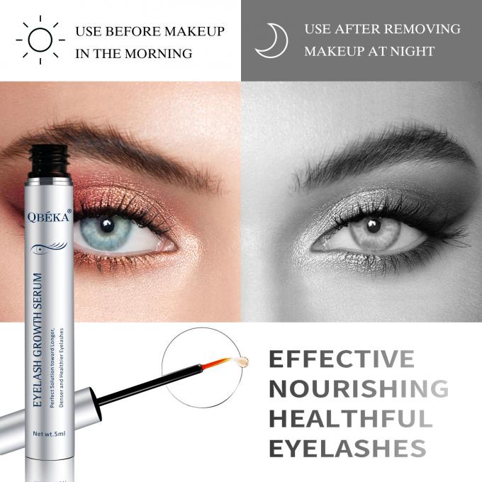 Serum à effet pur élevé QBEKA Augmentation des cils Augmentateur des sourcils Serum de vitamines pour femme 0