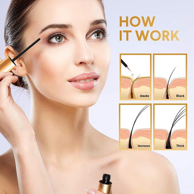 Traitement efficace pour tous les types de peau QBEKA Renforceur naturel de cils et de sourcils 6