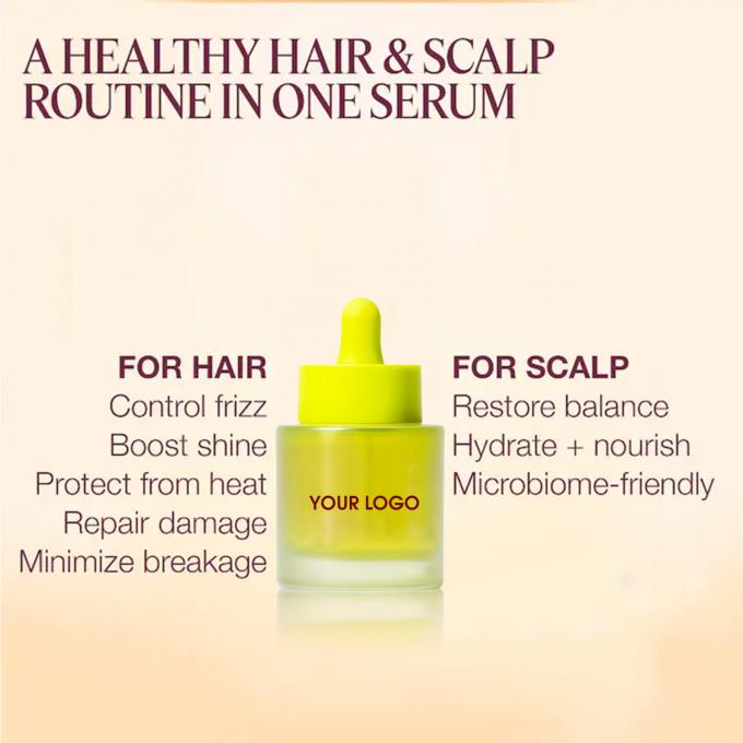Serum anti-gelant sans sulfate pour le contrôle du gel, réparation et redressement des dommages 2