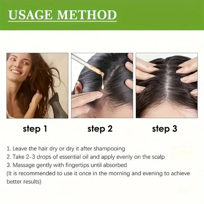 30 huiles essentielles extraits de menthe de romarin Huile capillaire pour renforcer les cheveux 1
