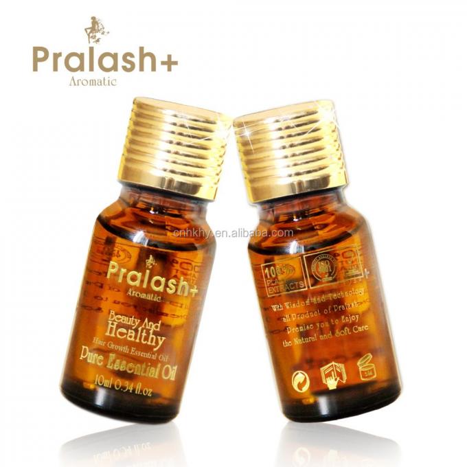 L' huile essentielle de Pralash pour la croissance naturelle des cheveux L' huile organique est la meilleure avec de l' huile d' angélique de bois de rose 7