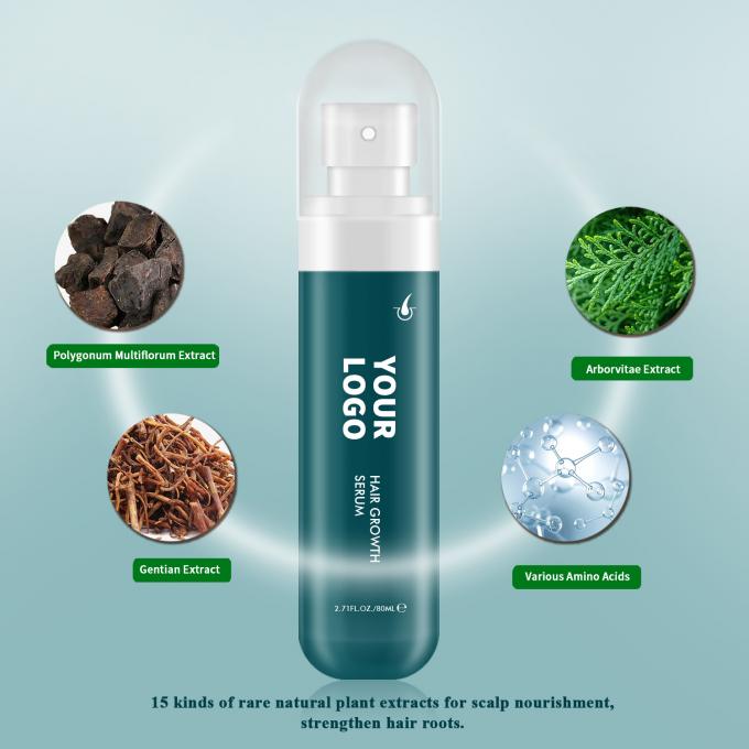 15 Une plante naturelle rare extrait du sérum capillaire pour un traitement privé 3