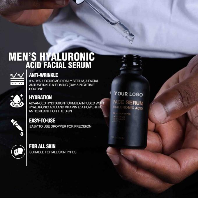 Aide masculine Sérum pour le visage de l'acide hyaluronique pour la santé des hommes 2