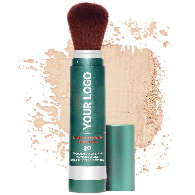 Crème solaire à poudre minérale avec protection contre les rayons UVA/UVB à large spectre 0