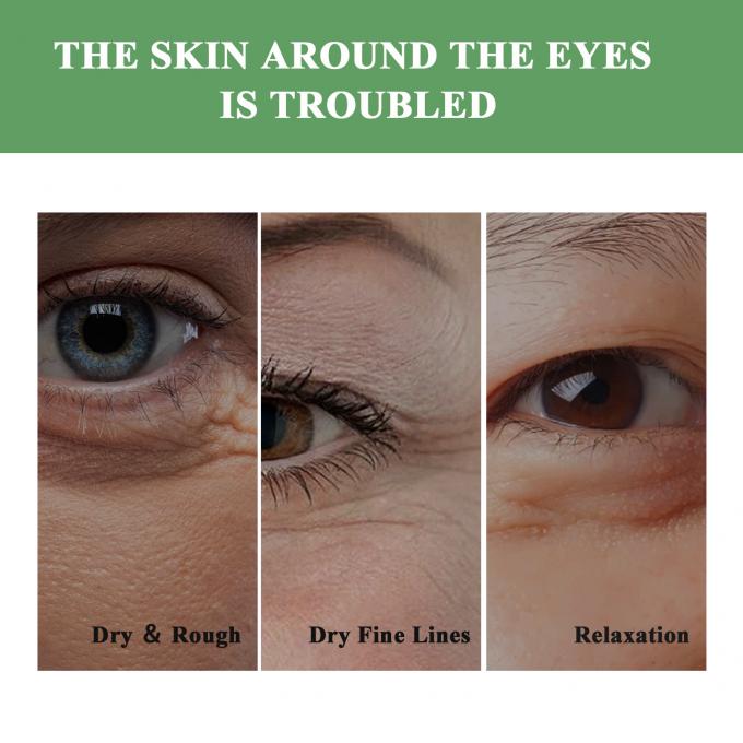 Crème pour les yeux de vitalité de raffermissement OEM Votre arme secrète contre le vieillissement des yeux et les cernes 8
