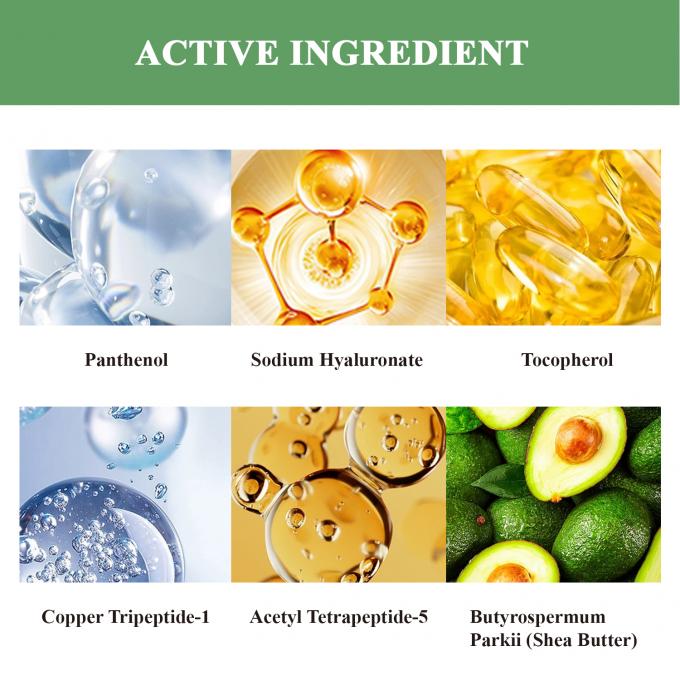 Crème pour les yeux de vitalité de raffermissement OEM Votre arme secrète contre le vieillissement des yeux et les cernes 10