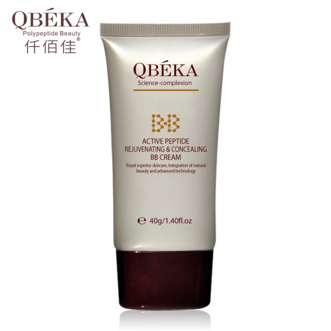 QBEKA Peptide actif rajeunissant et dissimulant Crème anti-UV pour adultes Bloquer la réparation de la peau UV 2