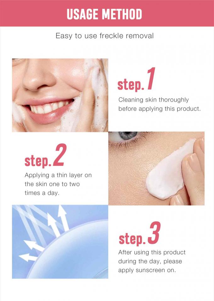 Crème pour le visage à base de glycérine pour les produits OEM/ODM de soins de la peau 7